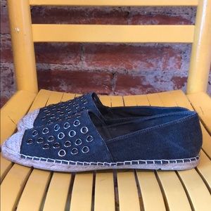 Coconuts Metal Grommet Espadrilles